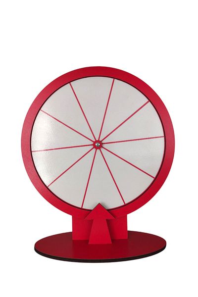 heptex Wooden Yazsil Wheel of Fortune Game Wheel