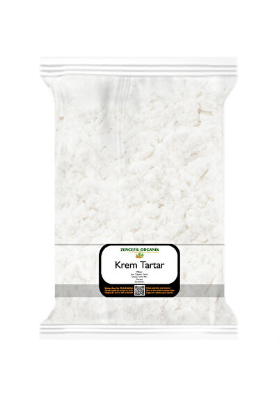 Zencefil Organik Katkısız Krem Tartar 100 Gr