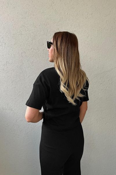 BayBayan Set de damă de vară, flexibil, confortabil, casual, elegant