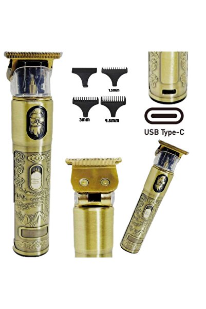 Ipone Pro Model Lcd Ekran T-bıçak Epilasyon Öncesi Vücut Kılı Traş Saç Ense Sakal Çizim Tıraş Makinesi