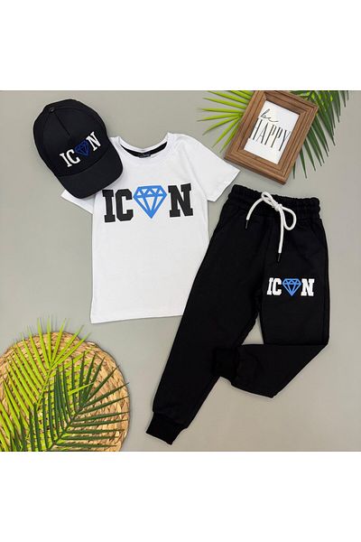 Yavrumsa Icon Boy Hat Tracksuit Set