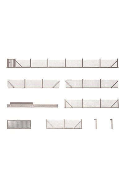Faller 1:87 Ho Scale Plastic Model Wire Braided Fence Set (101 cm Length, 2 cm High)