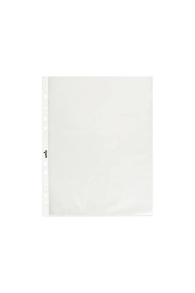 Umix A4 Clear Binder Bags - 5 Pack of 100 (500 Pieces)