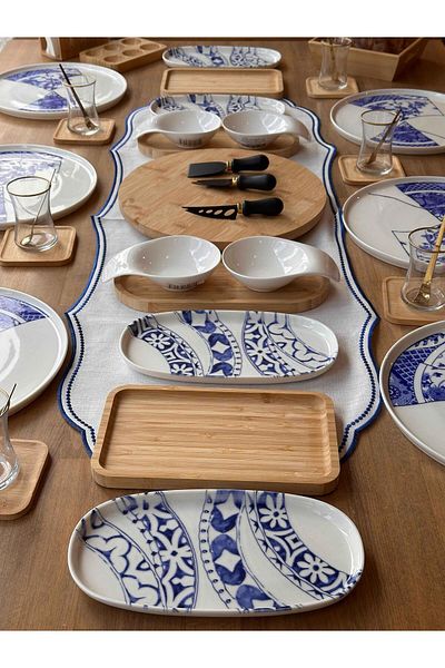 ROSSEV Marino 44 Piece Breakfast Set - for 6 People