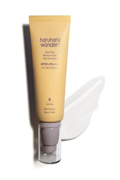 Haruharu Wonder واقي الشمس المرطب هاروهارو ووندر بلاك رايس بعامل حماية من الش...