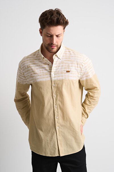 ALEXANDERGARDI Desenli Uzun Kollu Erkek Gömlek