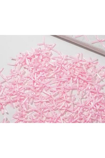 PASAMİA Pink Color Ribbon 6 mm 25 Yards (2 Pcs)