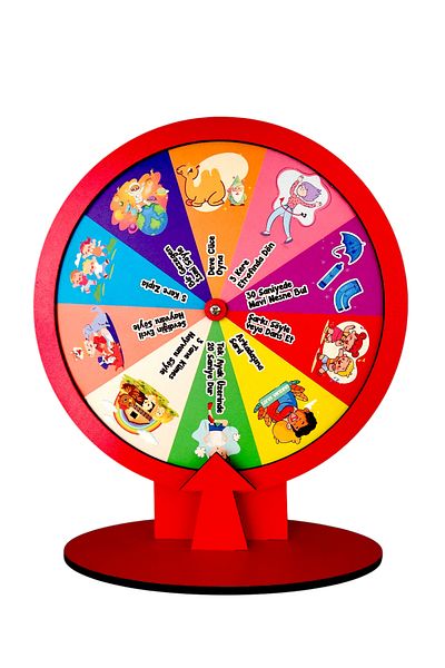 heptex Wooden Uv Printing Passion Play Wheel