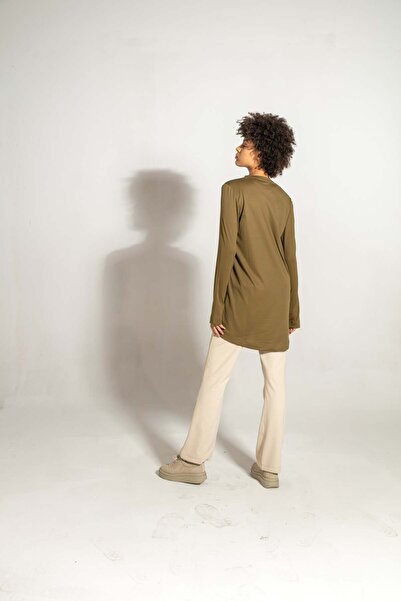 FD SPORTS Train-Fit Crew Neck Quick Dry Sweatpants - Khaki Green