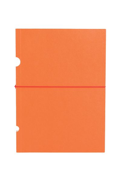 Paper-Oh Buco Orange B6 Lined Elastic Band Closure Notebook (Pack of 2)