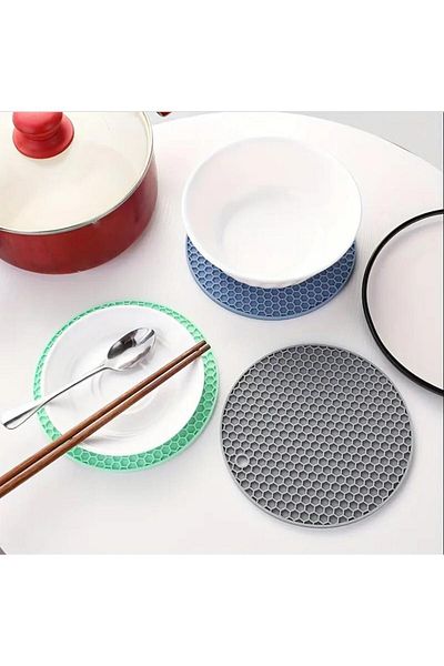 Hayveys Silicone Trivet Griddle Mold Pot Teapot Mat