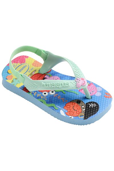 Havaianas Baby Peppa Pig Lavender Blue Baby Flip Flops