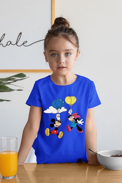 New Shine 1 tricou este un cadou pentru achiziții de 6 și mai sus în coș - Tricou cu mânecă scurtă imprimat pentru copii