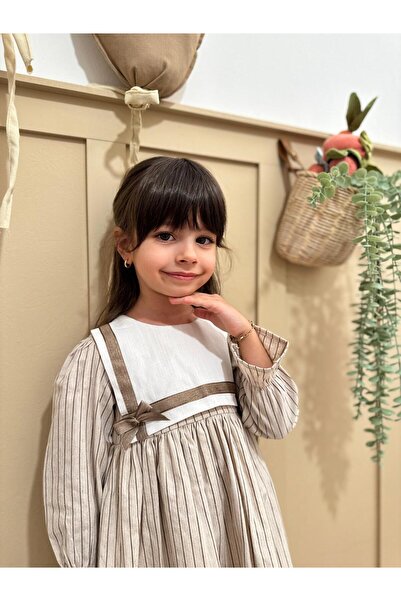 GÜL Baby Girl's Linen Dress - Eki̇n