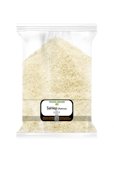 Zencefil Organik Saf Sahlep Salep 250 Gr. Toz Sahlep %100 Saf Sahlep Tozu Taz...