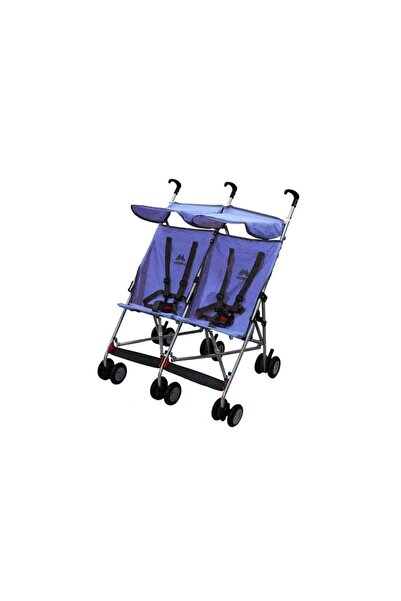 ALDEBA 3030 Ikiz Pratik Baston Bebek Arabası Lila