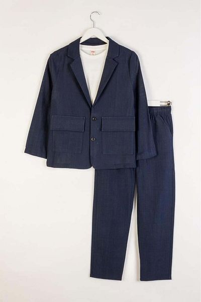 Dmb Men's Linen Suit 25Ydmb7757