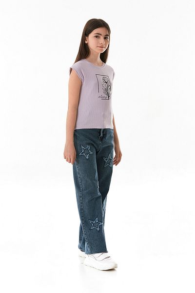 Fulla Moda Tricou pentru fete cu imprimeu Always Pretty Text