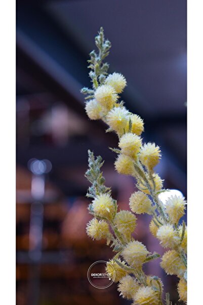 Dekorsende Yapay Topçuk Garnitür Dalı Somon 105 cm