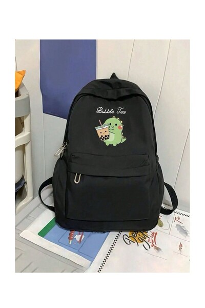 weywot Сладка унисекс ученическа раница с щампа на балончета Dinonuggies и бу...