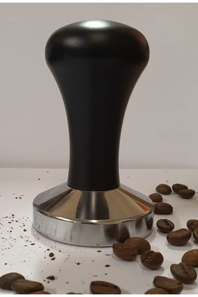 Grossberg Coffee Profosyonel Barista Portafiltre Kahve Düzleme Aparatı Makaron Ve Tamper Set 58 Mm