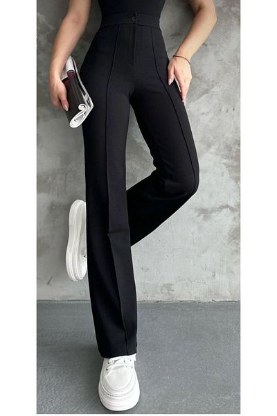 GZMBUTİK GRASSED CREPE FABRIC PANTS