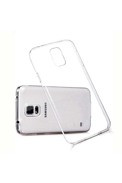 Techaks جراب Zore Super سيليكون لهاتف Galaxy S5 i9600 - عديم اللون