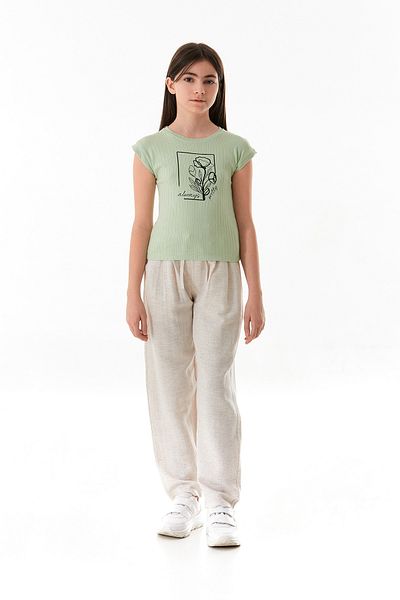 Fulla Moda Κοριτσίστικο μπλουζάκι Always Pretty Text Printed