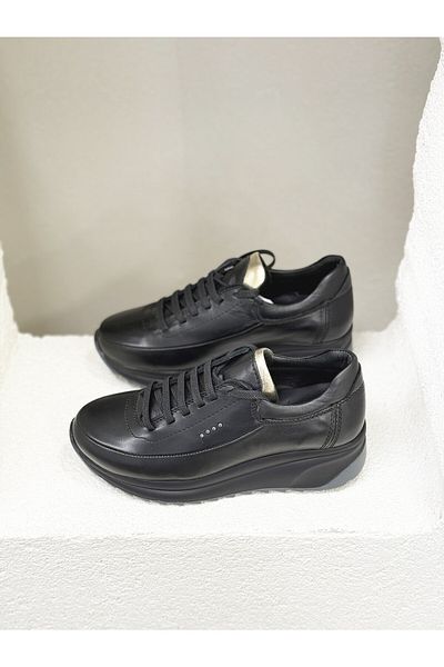 Mammamia Pantofi sport din piele Pantofi sport Femei 5CM Talpă cu pană D25YA-3475