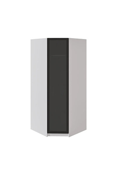 Ritmik Twin Köşe Cam Kapaklı Dolap