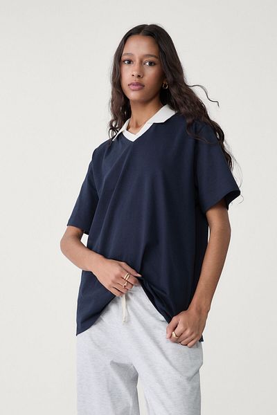 Stradivarius Polo collar shirt