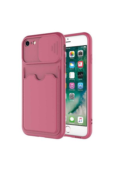 zore iPhone 7 Case Zore Kartix Cover - Red