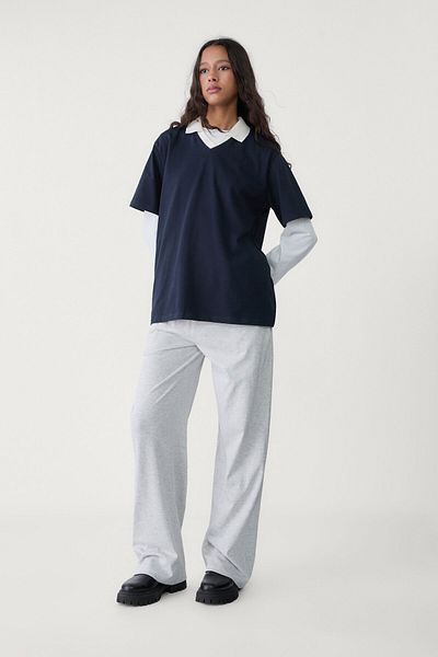 Stradivarius Polo collar shirt