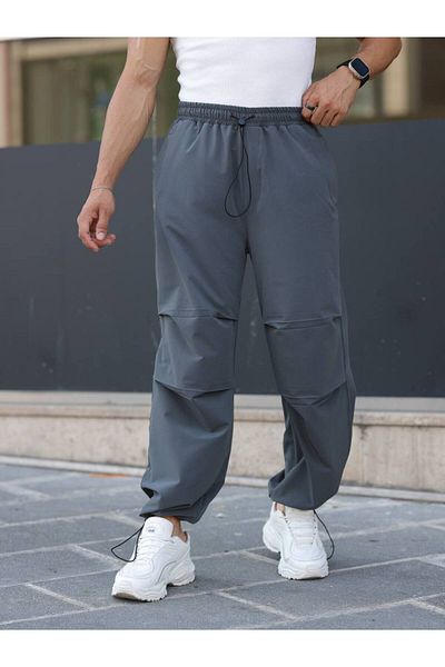Dr Dnm Remix Men's Parachute Fabric Baggy Pants