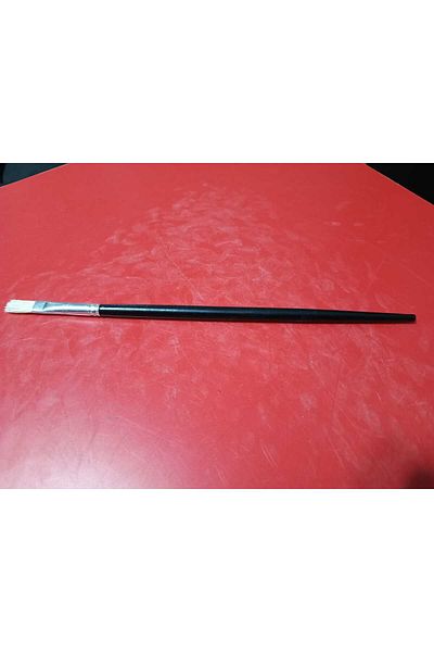 gebzeli Hard White Bristle Oil Paint Brush No:8