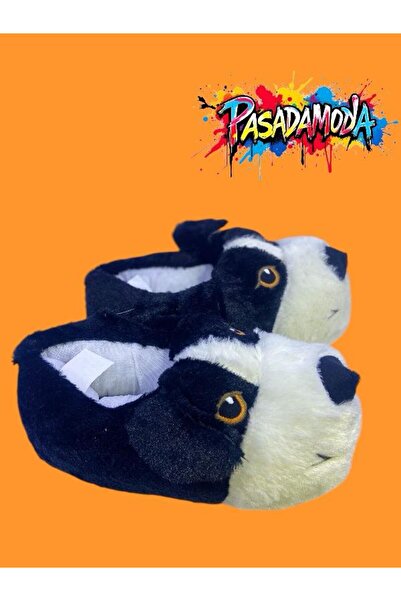 PASADAMODA KÖPEK FİGÜRLÜ EV PANDOFU P-648