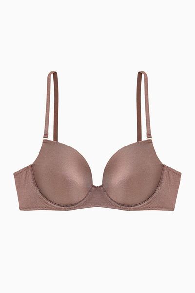 Wonna Micro sutien maro bronz - curea detașabilă, fără suport, de bază - 2534