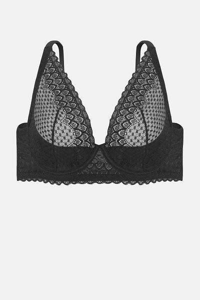 Wonna Σουτιέν Leonie Lace - Unfilled - 6009 - Μαύρο