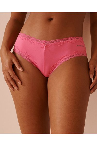 La Vie en Rose Super Soft Lace Trim Cheeky Panty