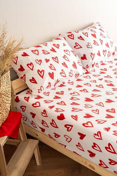 Soley |   Mix & Match |   Lover |   100% Cotton Set of 2 Pillowcases