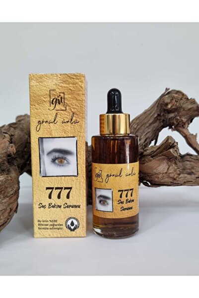 gönül ünlü 777 Saç Bakım Serumu %100 Saf Bitkisel Yağlarla Formüle Edilmiştir...
