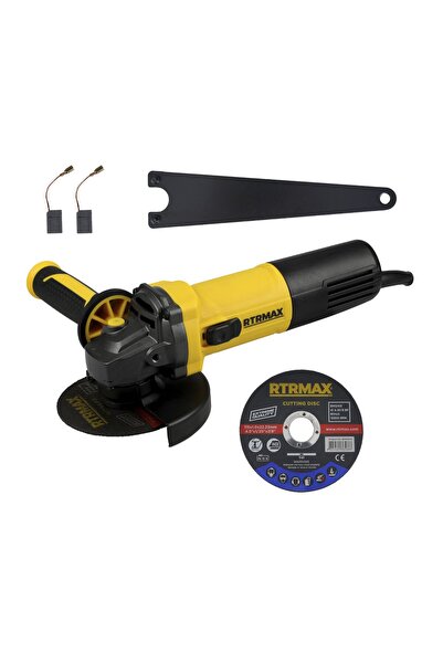 Rtrmax Rtm1095 Avuç Taşlama Makinası 125 Mm 950 W Devir Ayarlı