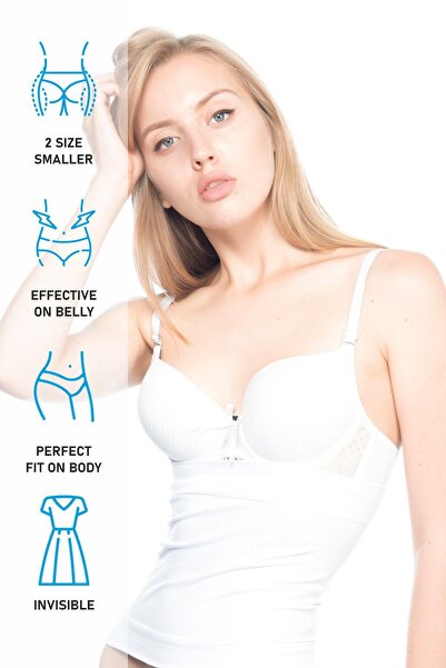 Emay BEYAZ MI 2025 Подвійний пояс