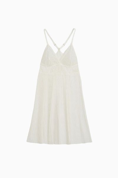 Wonna Nightgown Lace Detailed-2578-Ecru
