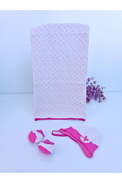 Tomuycuk بطانية مبطنة، قبعة فوشيا، أحذية، بطانية طفلة، غطاء عربة الأطفال، بساط اللعب