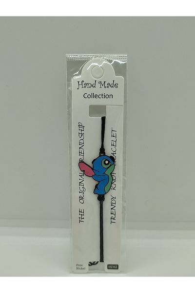 Mia Giyim Cute Stitch Dating Best Friends Adjustable Drawstring Bracelet
