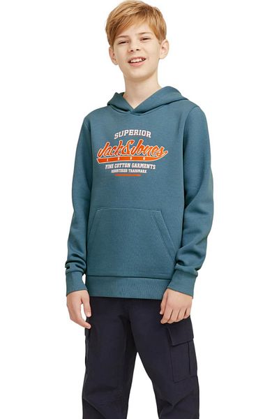 Jack & Jones Hanorac JACK & JONES Logo 2 culori JNR - 12258823-Oceanview