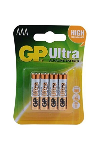 GP Batteries Gp Lr03 Ultra Alkalin 4lü Ince Kalem Pil