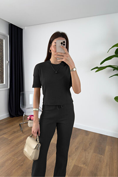 OKULCUBABA Set de vară din twill, model premium, pentru femei