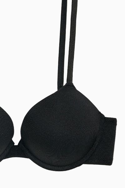 Wonna Andes Micro Bra - Double Push Up με Extra Padding - Basic - 2527 - Μαύρο